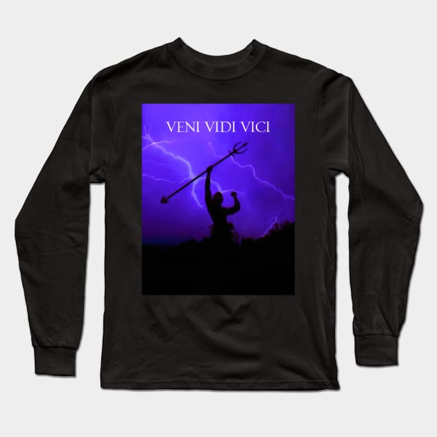 VENI VIDI VICI Long Sleeve T-Shirt by Fit-Flex